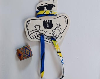 PERTUS~ Glasses holder, chain, glasses chain, glasses holder, sunglasses strap, sunglasses chain