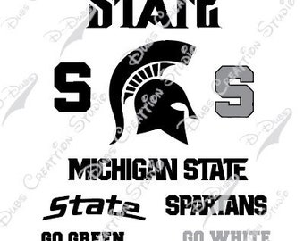 Msu Svg Etsy Msu Svg Etsy