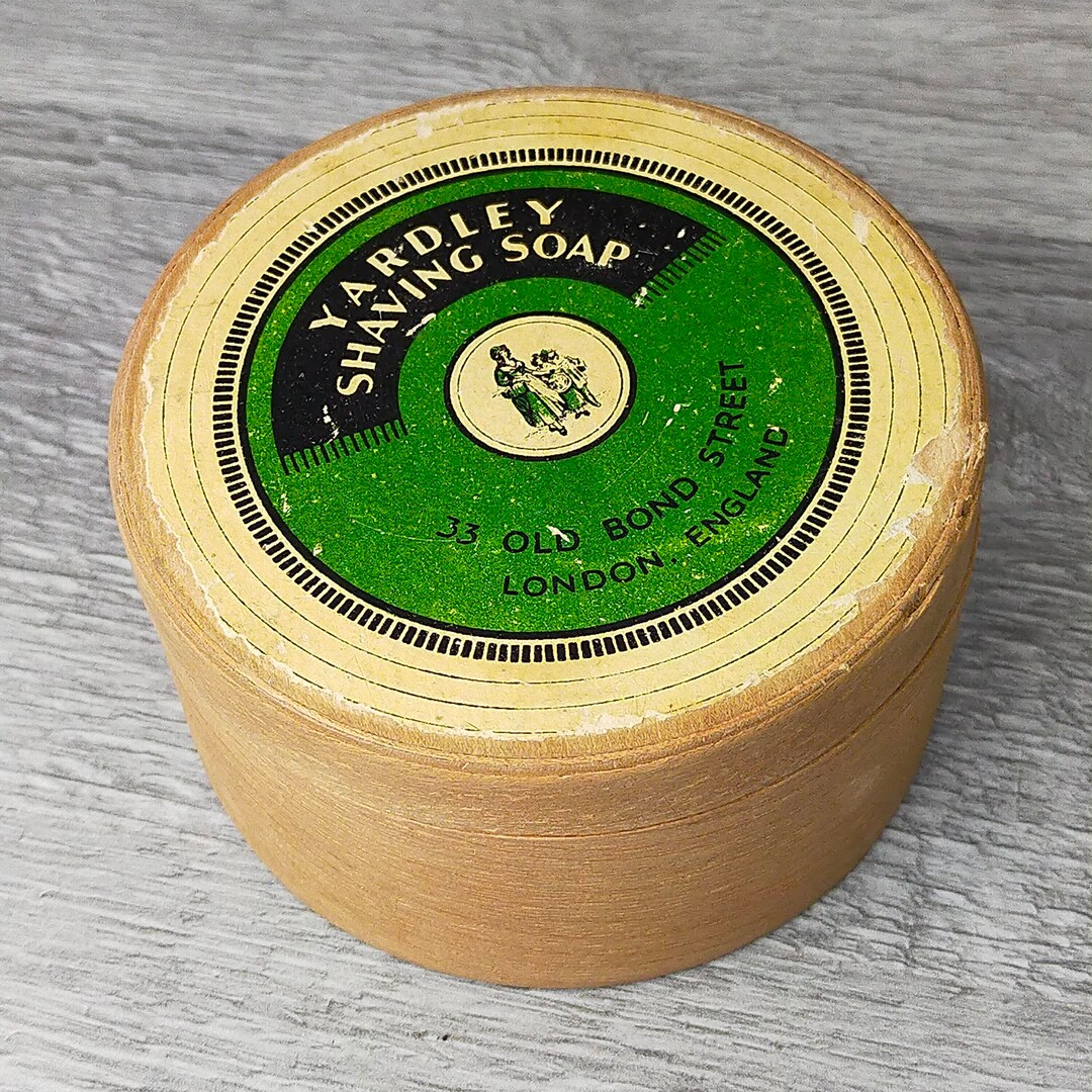 Yardley Shaving Soap of Bond Street Vintage Original Wooden Etsy