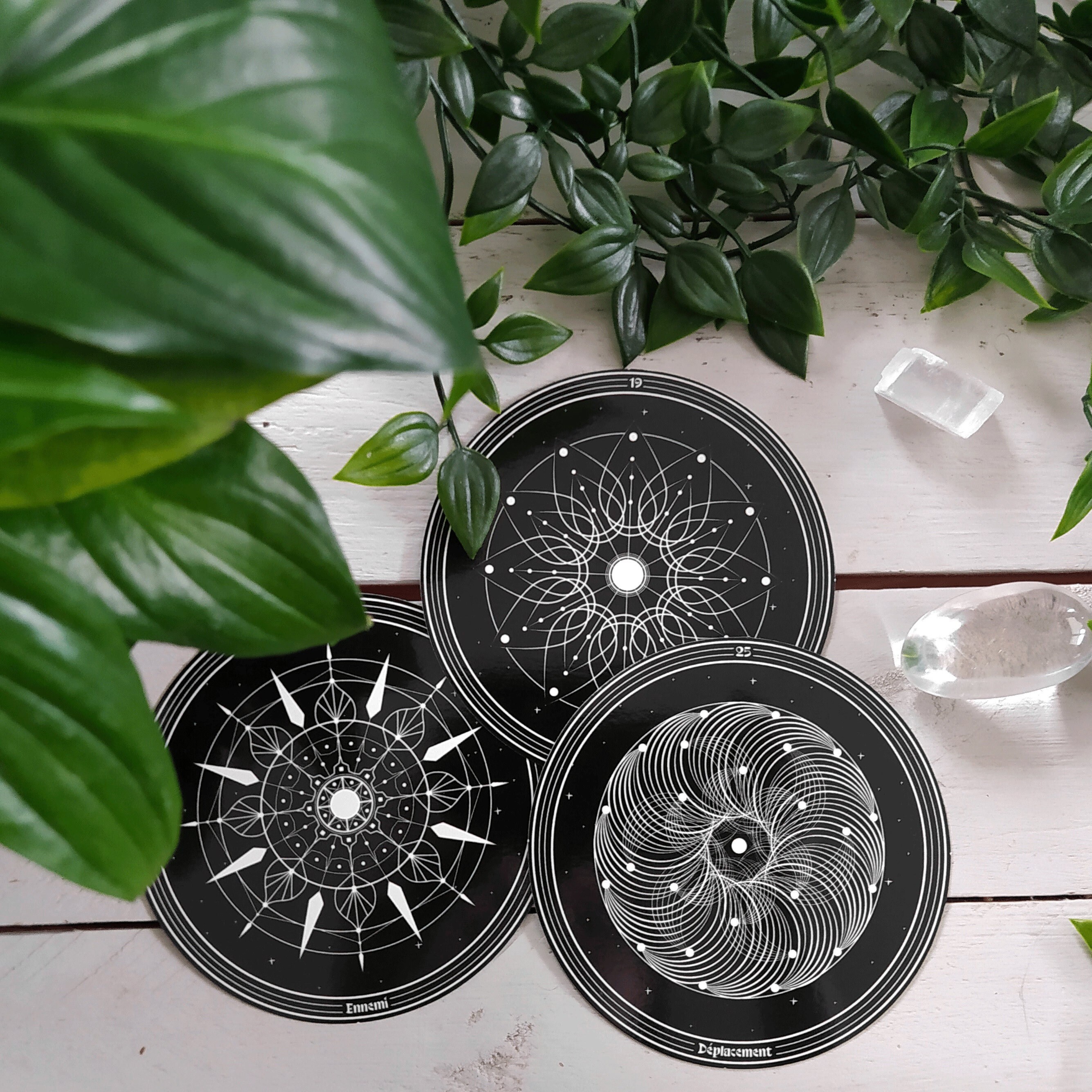 Jeu de Cartes Divinatoire Oracle Astral Livret Explicatif + Boîte Made in France | Précommande