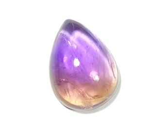 Cabujón de ametrina natural: Piedra preciosa suelta para la fabricación de joyas.