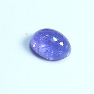 100% Natural Tanzanite Cabochon AAA Quality Making For Jewelry Wholesale Price Tanzanite Gemstone Cabochon Ct-0.70, 4x6 mm