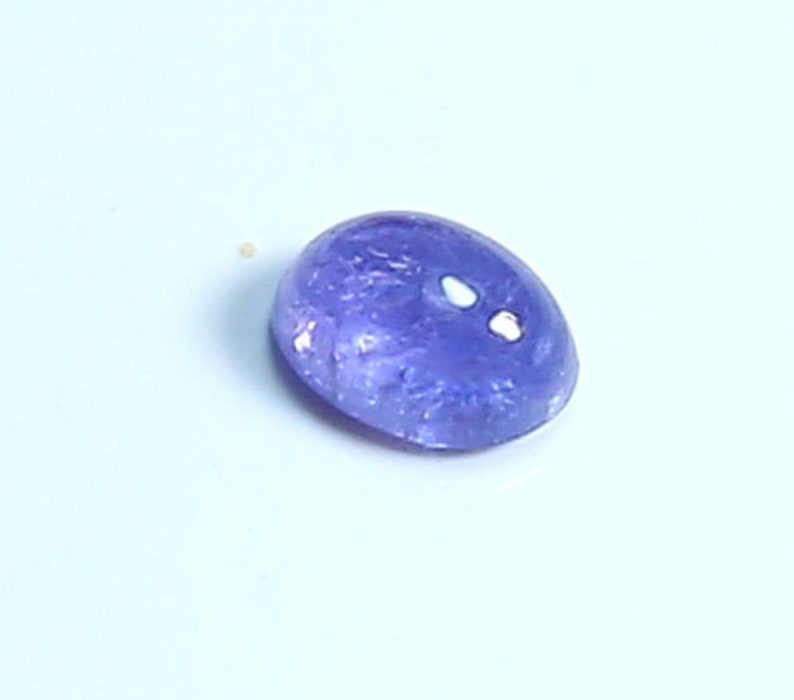 100% Natural Tanzanite Cabochon AAA Quality Making For Jewelry Wholesale Price Tanzanite Gemstone Cabochon Ct-0.70, 4x6 mm