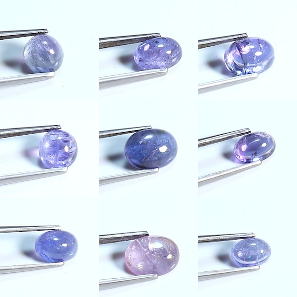 Tanzanite / Tanzanite Cabochon / Blue Tanzanite / Mix Shape / Wedding Gift / Loose Tanzanite / Natural Tanzanite / Tanzanite Gemstone