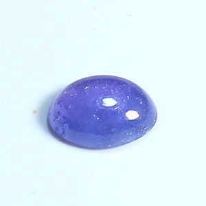 100% Natural Tanzanite Cabochon AAA Quality Making For Jewelry Wholesale Price Tanzanite Gemstone Cabochon Ct-1.25, 6x8 mm