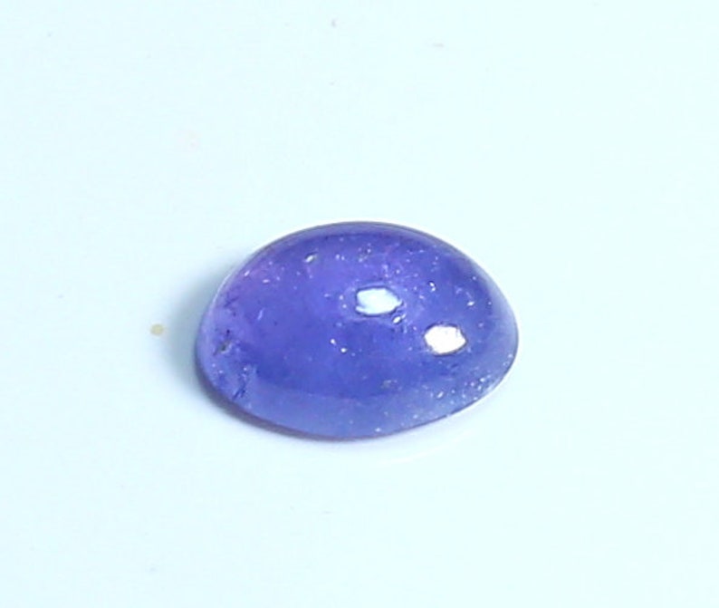 100% Natural Tanzanite Cabochon AAA Quality Making For Jewelry Wholesale Price Tanzanite Gemstone Cabochon Ct-1.25, 6x8 mm