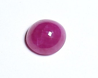 Red Ruby Cabochon: July Birthstone, Loose Gemstone for Jewelry Making Ruby