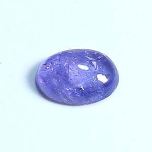 100% Natural Tanzanite Cabochon AAA Quality Making For Jewelry Wholesale Price Tanzanite Gemstone Cabochon Ct-1.20, 6x8 mm