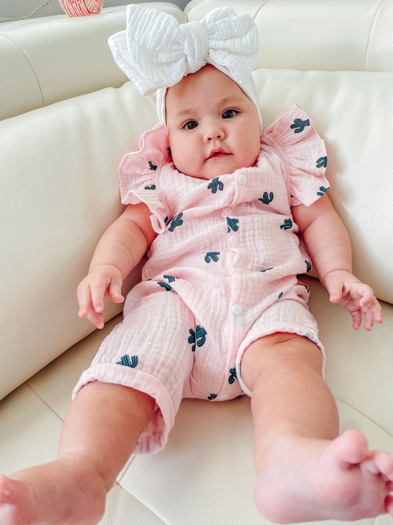 Cotton Gauze Baby Clothes Baby Clothes Baby Romper Baby Etsy