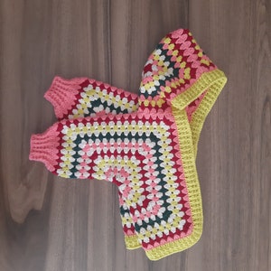 Handmade crochet toddler's jacket image 8