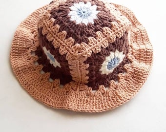 Hand-made crochet bag