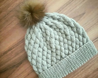 Handmade crochet beanie