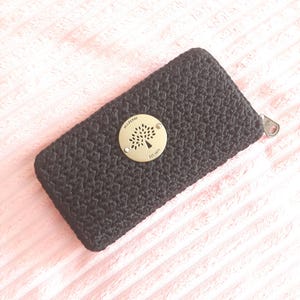 Handmade crochet wallet