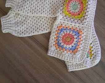 Handmade crochet kids jacket