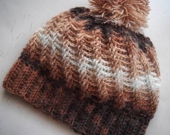 Handmade crochet beanie