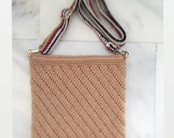 Handmade crochet bag