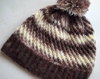 Handmade crochet beanie