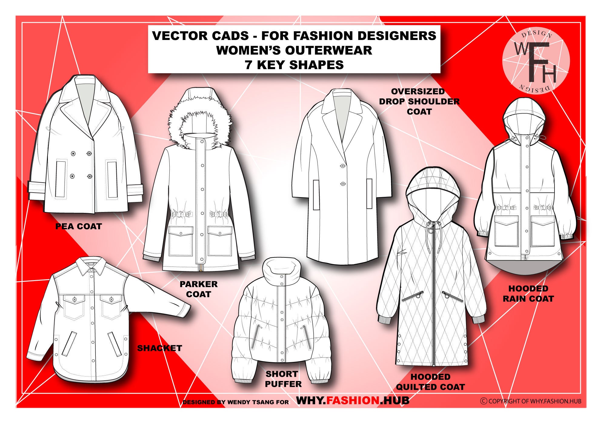 Fashion Technical Drawing Of The Women's Jacket. Vector Technical Drawing  For Fashion. Vector Fashion Flat Sketch Of The Jacket. The Spec Manual For  Fashion. Royalty Free SVG, Cliparts, Vectors, and Stock Illustration.