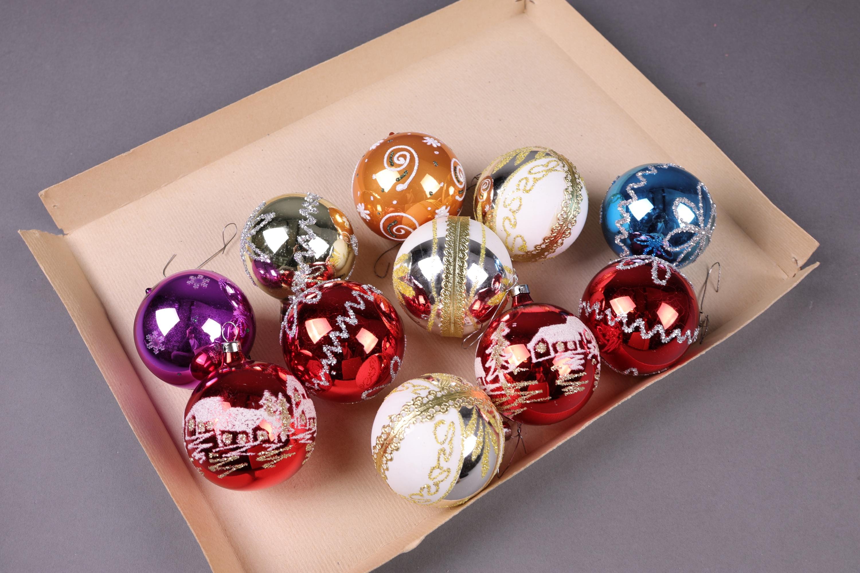 Vintage czech glass christmas ornament - Etsy 日本