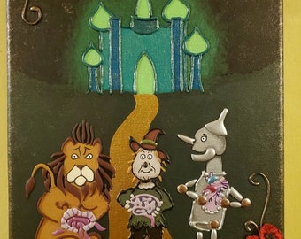 Tres deseos - Cuadro del Mago de Oz