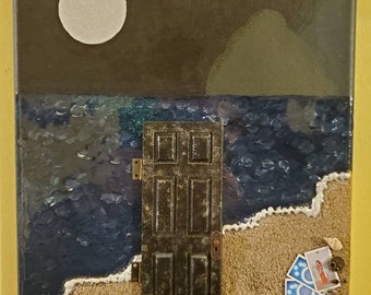 Pintura de la Torre Oscura de Stephen King - El dibujo de los tres - La puerta