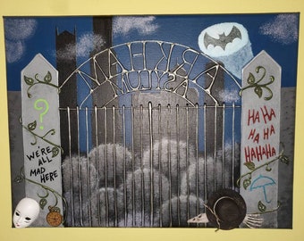 Lo mejor de Gotham: dentro de Arkham: pintura en 3D