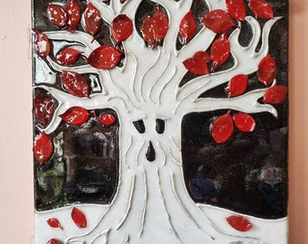 Regalo de Juego de Tronos - Weirwood Tree Painting