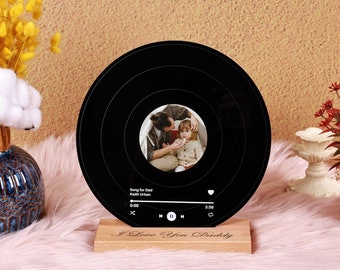 Fathers Day Gift from Daughter - Gifts for Dad - Dad Birthday Gift - Bonus Dad Gift - Custom Vinyl Record - Dad Christmas Gift from Daughter