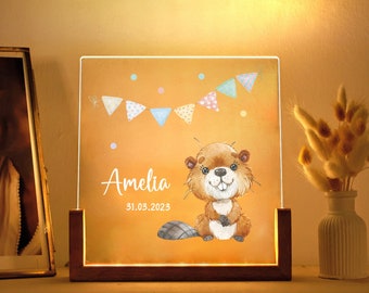 Unique Baby Shower Gifts - Personalized Night Light for Kids - Kids Room Decor - Toddler Bedside Gifts - Gift for Nephew - Gift for Niece