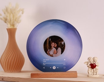 Custom Song Plaque - Lesbian Gay Couple Gifts - Birthday Gift for Her/Him - LGBTQ Wedding Gifts - Girlfriend Gifts - Valentines Gift for Her