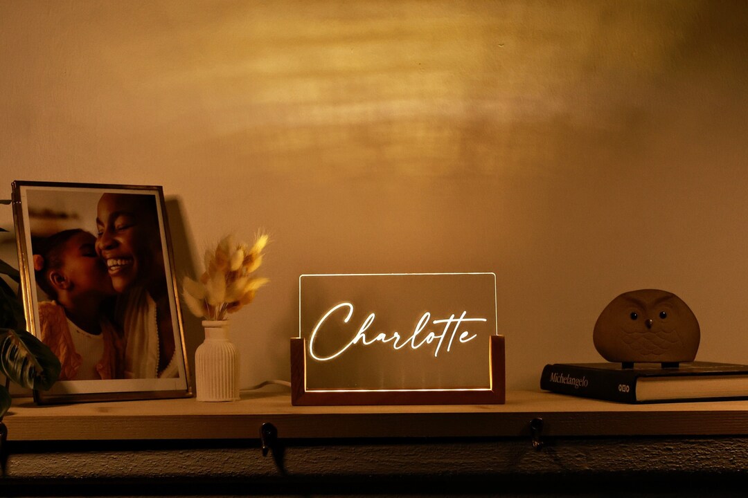 Unique Names Light Personalized Name Light for Kids - Custom Name Light Decor - Unique ...