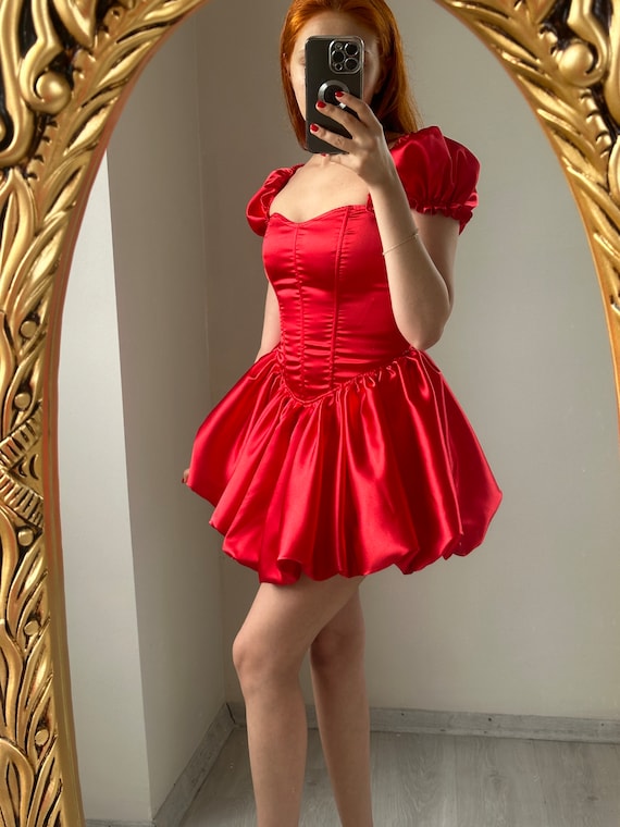 スカート S ring balloon skirt the red thread THEREDTHREAD / ザレッドスレッド】S ring balloon skirt