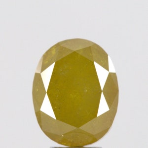 1.30 CT 7.04 * 5.64 * 3.40 MM Oval Shape Diamond, Fancy Color Diamond voor Verloving Ring Prijs MK-285
