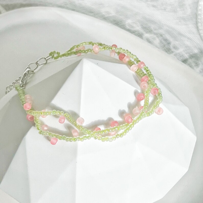Mini Beads Bracelet - Bernstein