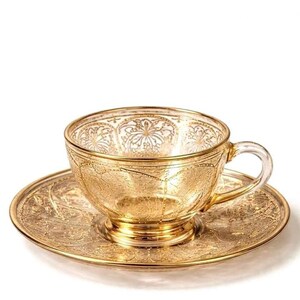 Moser glass tea cup - Etsy 日本