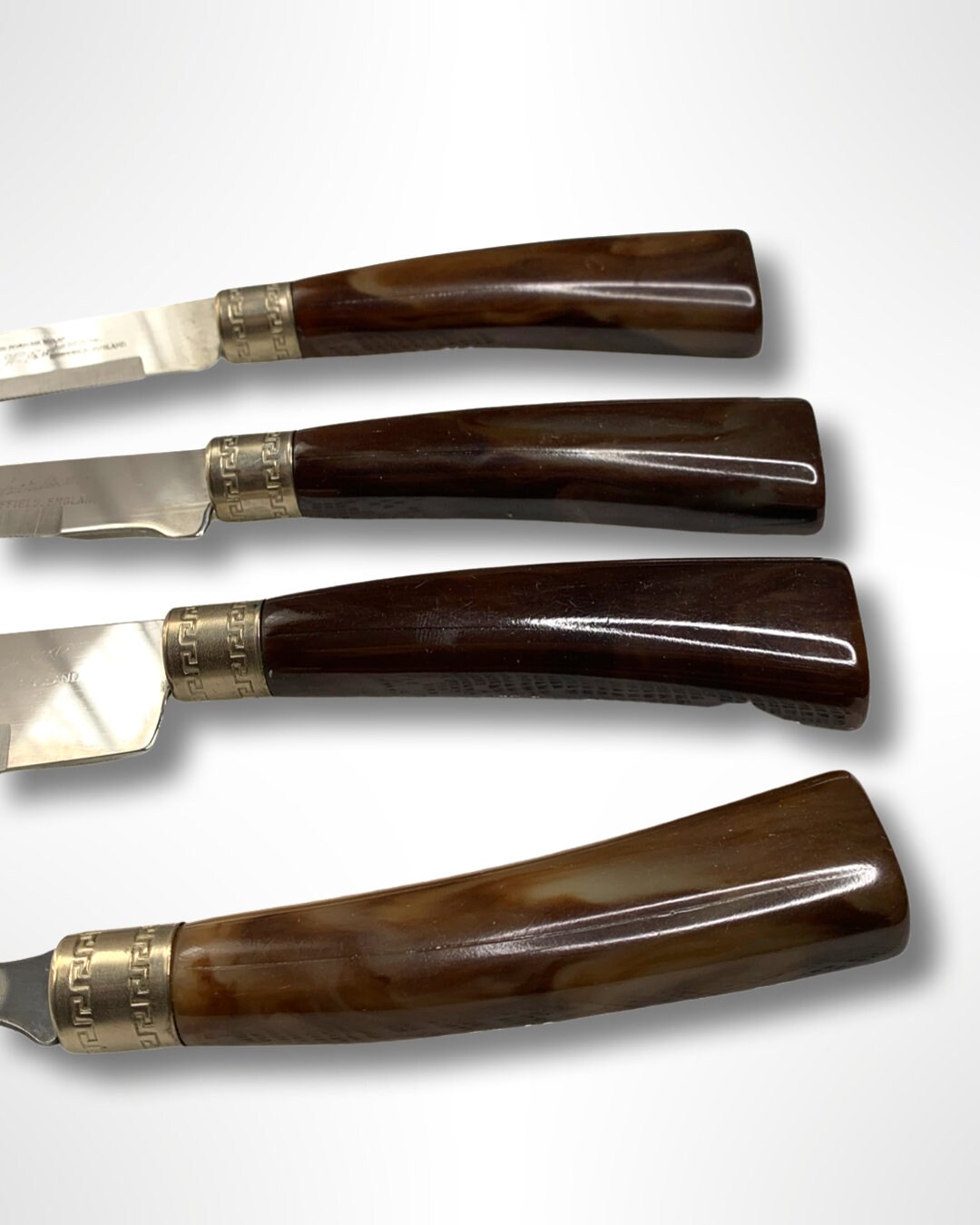 1960s Regent Sheffield Steak Knife Set & Carving Set Etsy