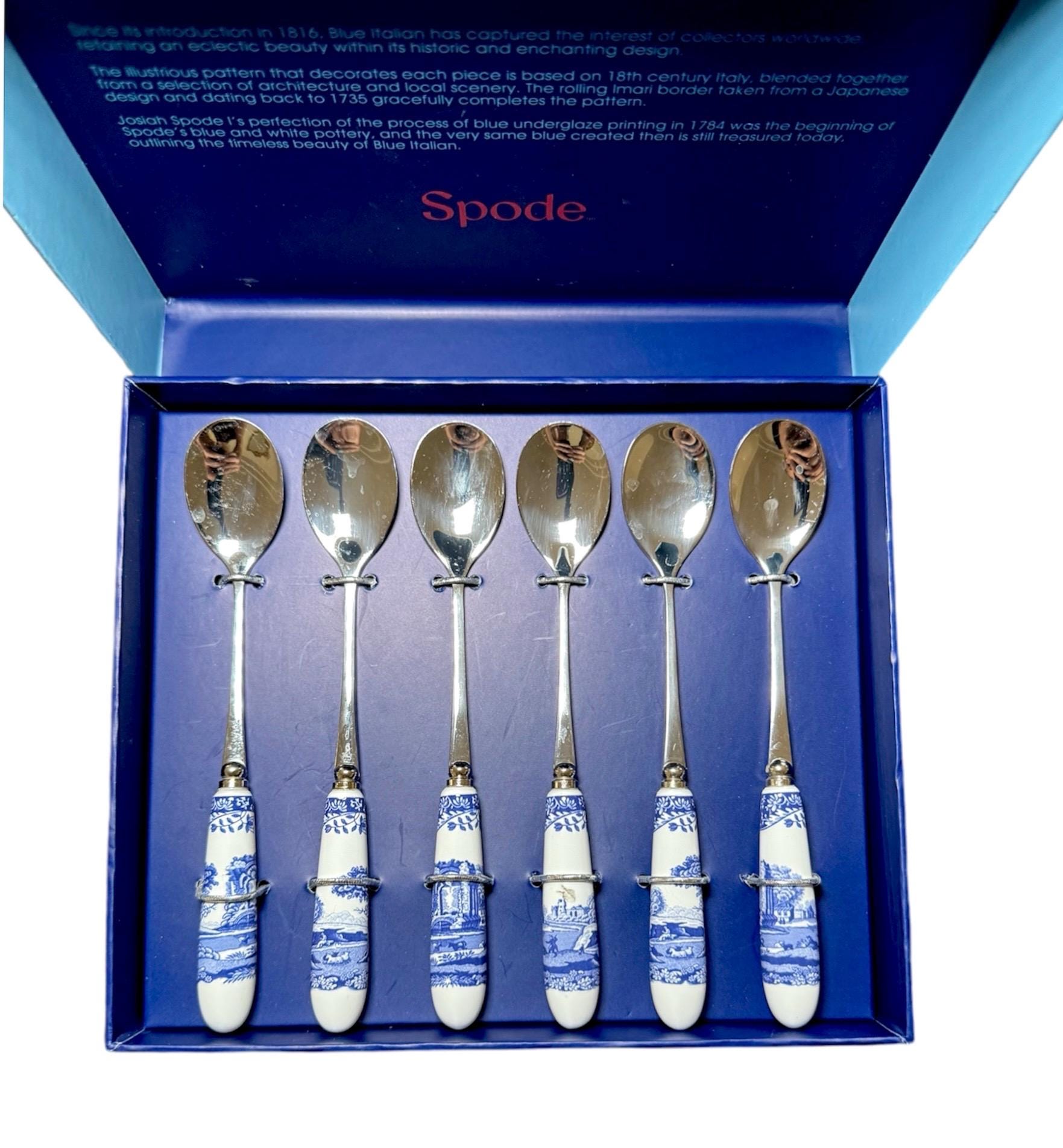 Spode Blue Teaspoons Australia