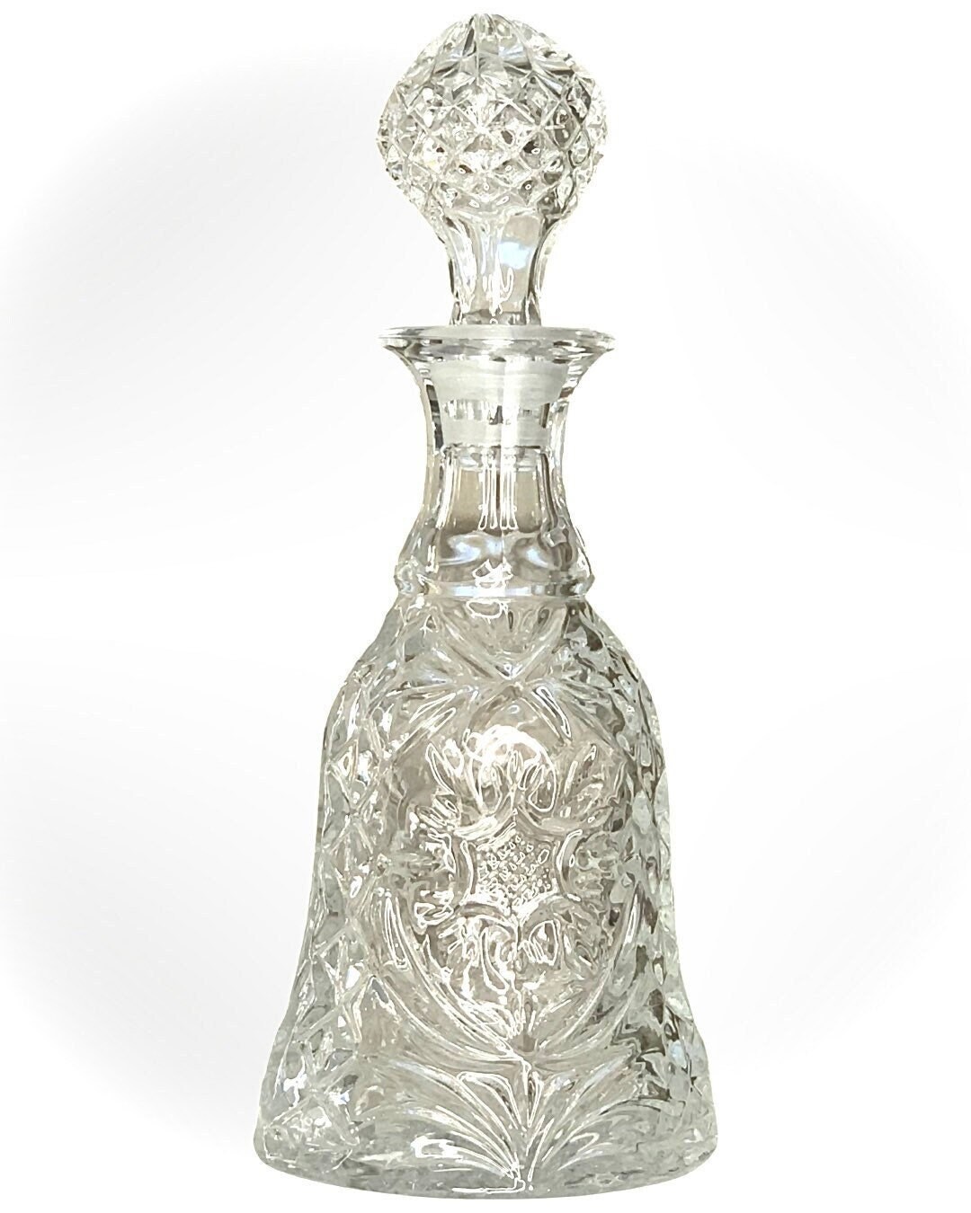 Vintage Crystal Decanter Etsy