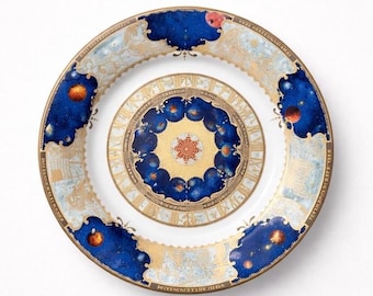 Royal Worcester Millennium 2000 AD Commemorative Plate Bone China