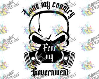 Government For Your Government Bumper Sticker-204177