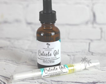 Lavender Fields Cuticle Oil – Natural Vegan Nail Care