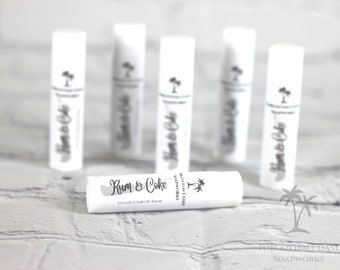 Rum & Coke Lip Balm - Vegan - Hemp - Forgotten Coast Soapworks