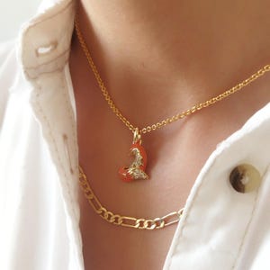 Enchanting Little Prince Fox Necklace – Vibrant Enamel Pendant, Symbol of Friendship & Love, Handmade  Jewelry Gift