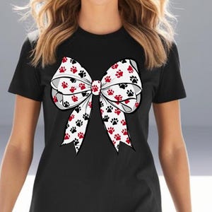 Preppy Mascot PNG | Bulldogs Mascot PNG | Celebrate Game Day with this trendy paw print school mascot design PNG for Sublimation, etc.