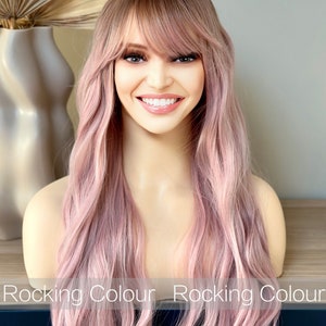 Buy Pastel Pink Wig Online In India Etsy India