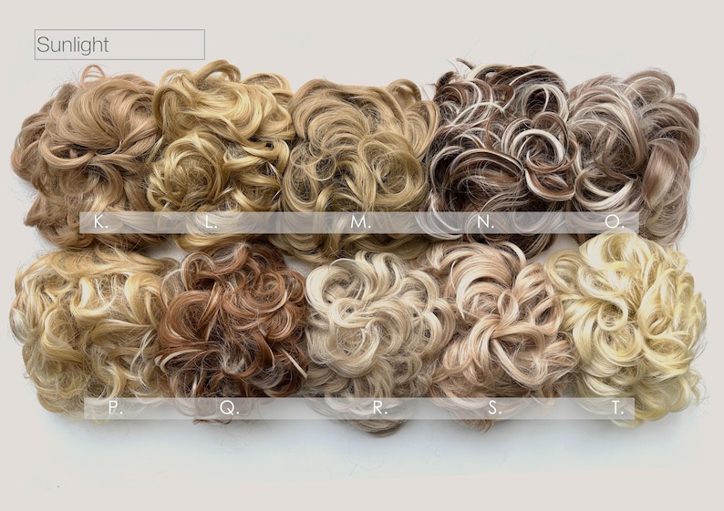 Messy Bun Hair Scrunchie | Synthetic Hairpiece with Elastic Band for Quick Updo image 5