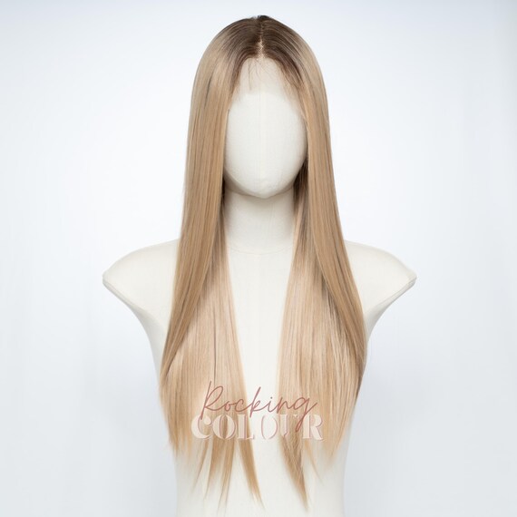 22” Ombre Blonde   STRAIGHT Lace Front Wig NEW Accessories | 22 Ombr Blonde Straight Lace Front Wig New  main image 3