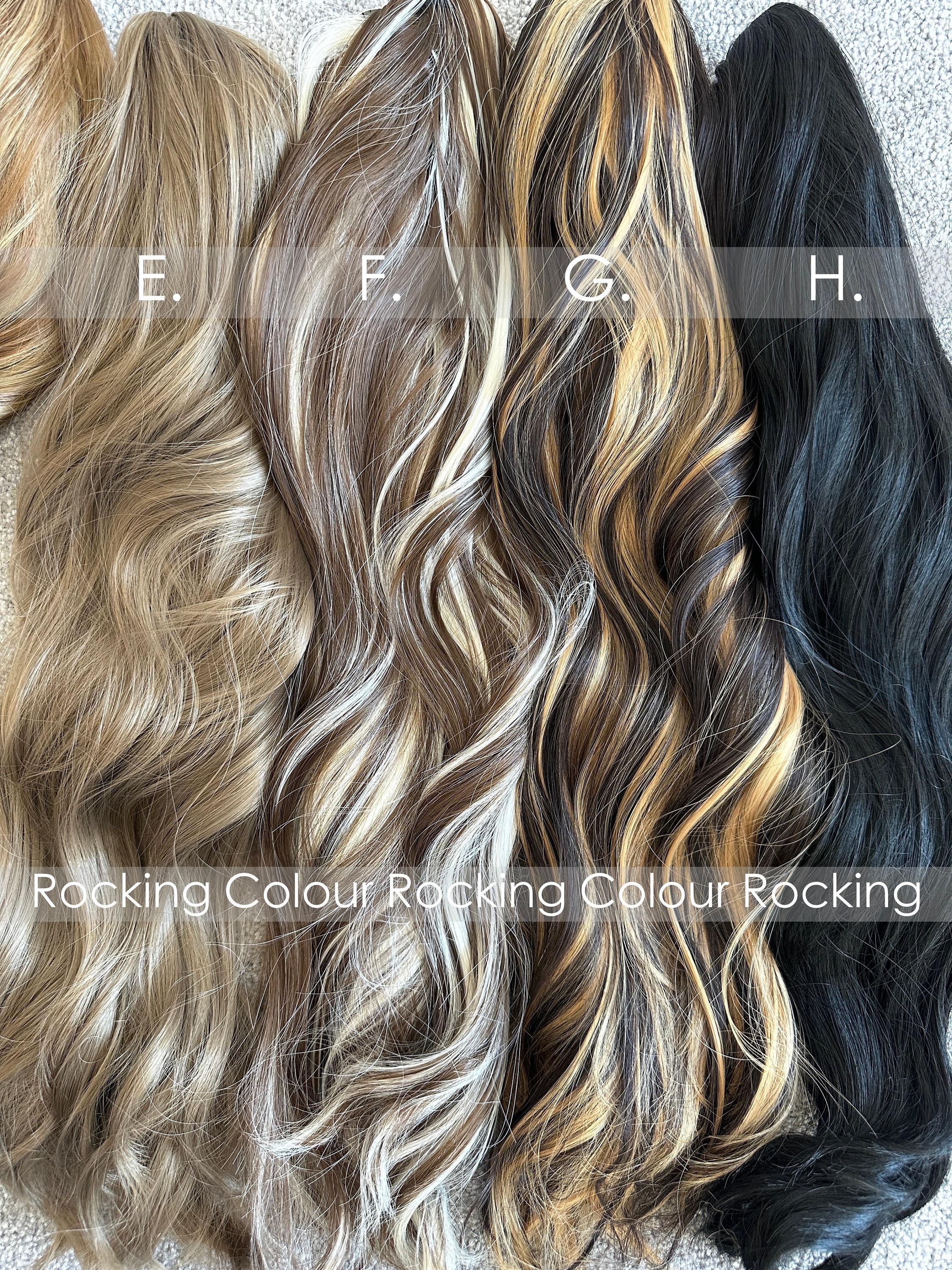 Coda Di Cavallo Con Clip In Extension Ombre Da 22 Pollici - Foto 8