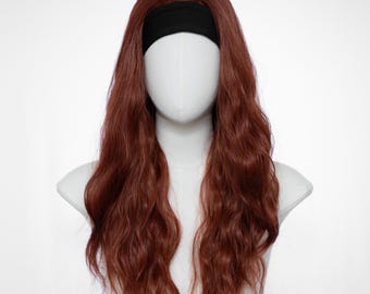 10 Inch Henna Red With Auburn Heat Resistant Straight Long  display picture 3