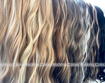 Coda Di Cavallo Con Clip In Extension Ombre Da 22 Pollici - Foto 6